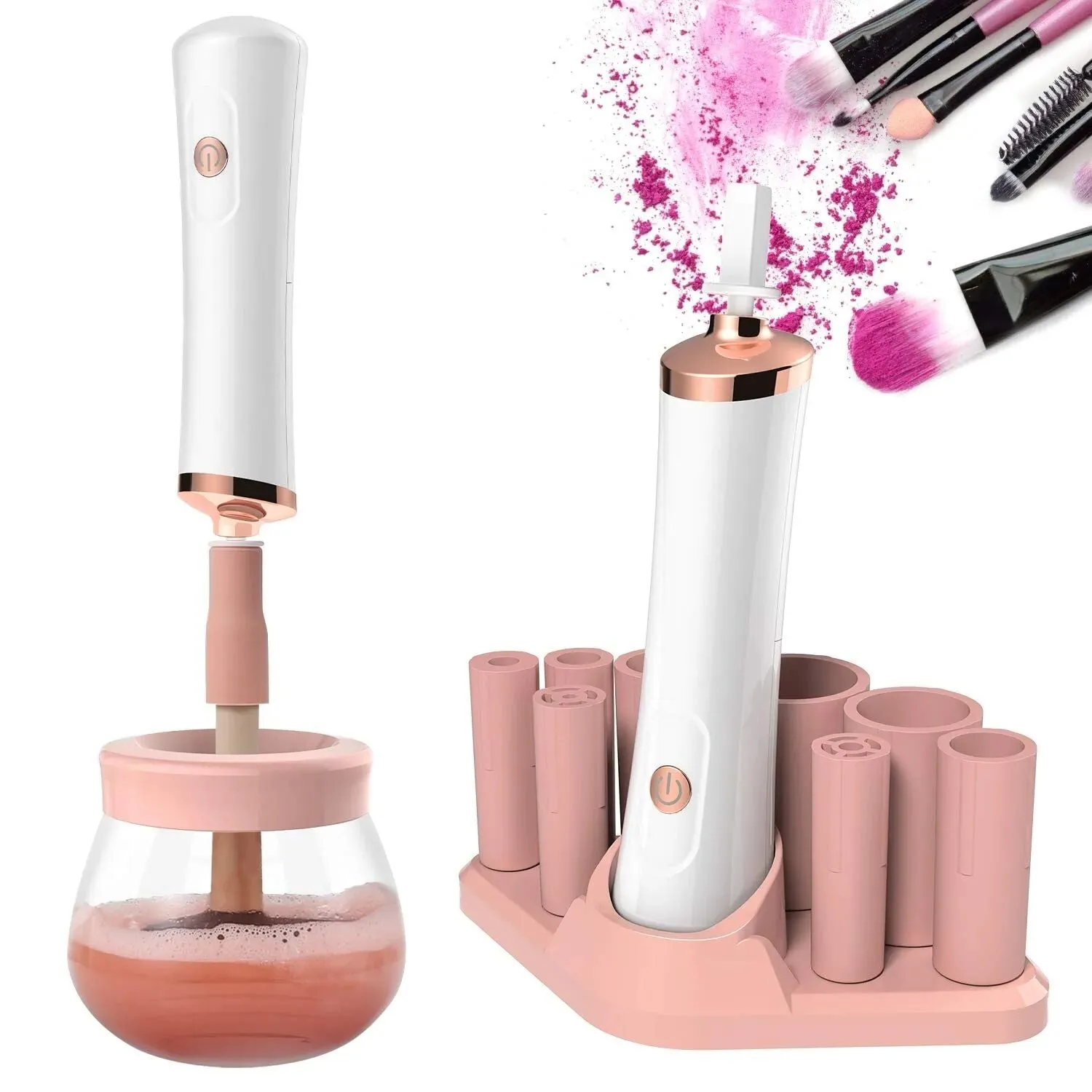 10 Seconds Automatic Makeup Brush Cleaner Washer