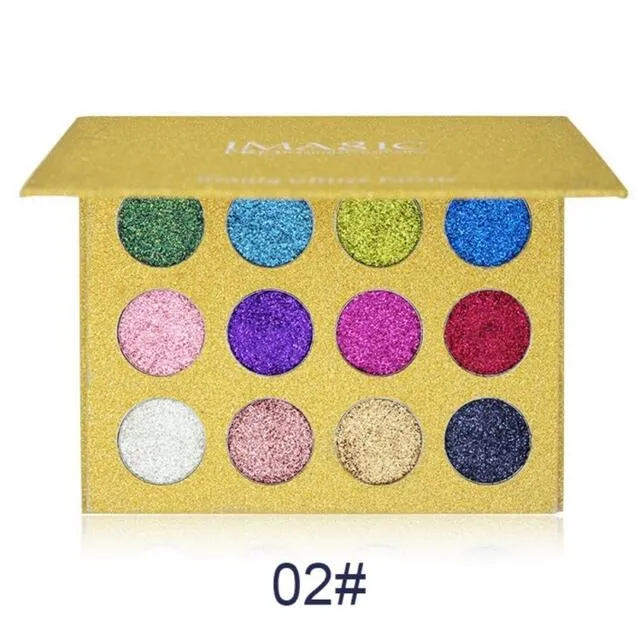 12 colours eyeshadow