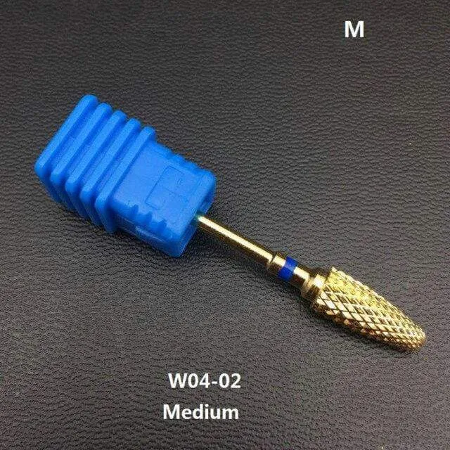 28 Type Carbide Nail Drill Bits For Electric Drill Manicure Machine Accessory Tungsten Nails Milling Cutter Nail Files Art Tools