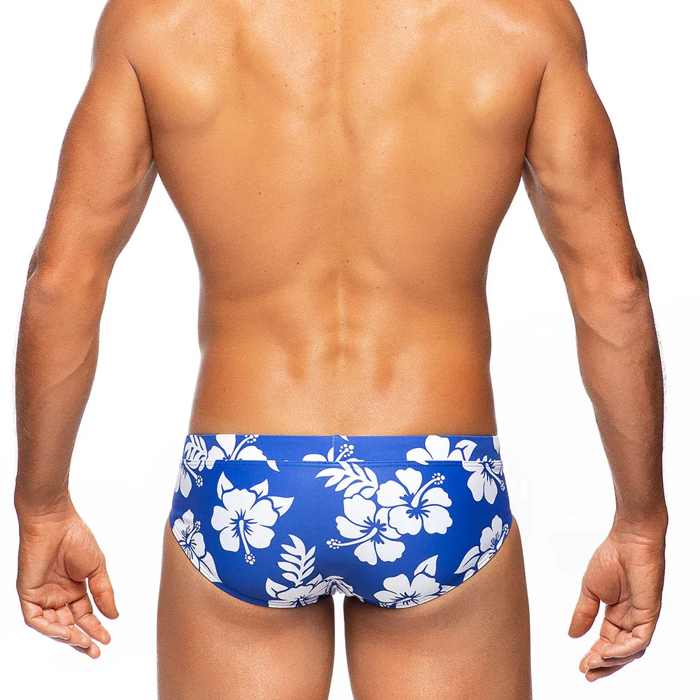 Aloha Lo Rise Swim Brief (Cobalt)