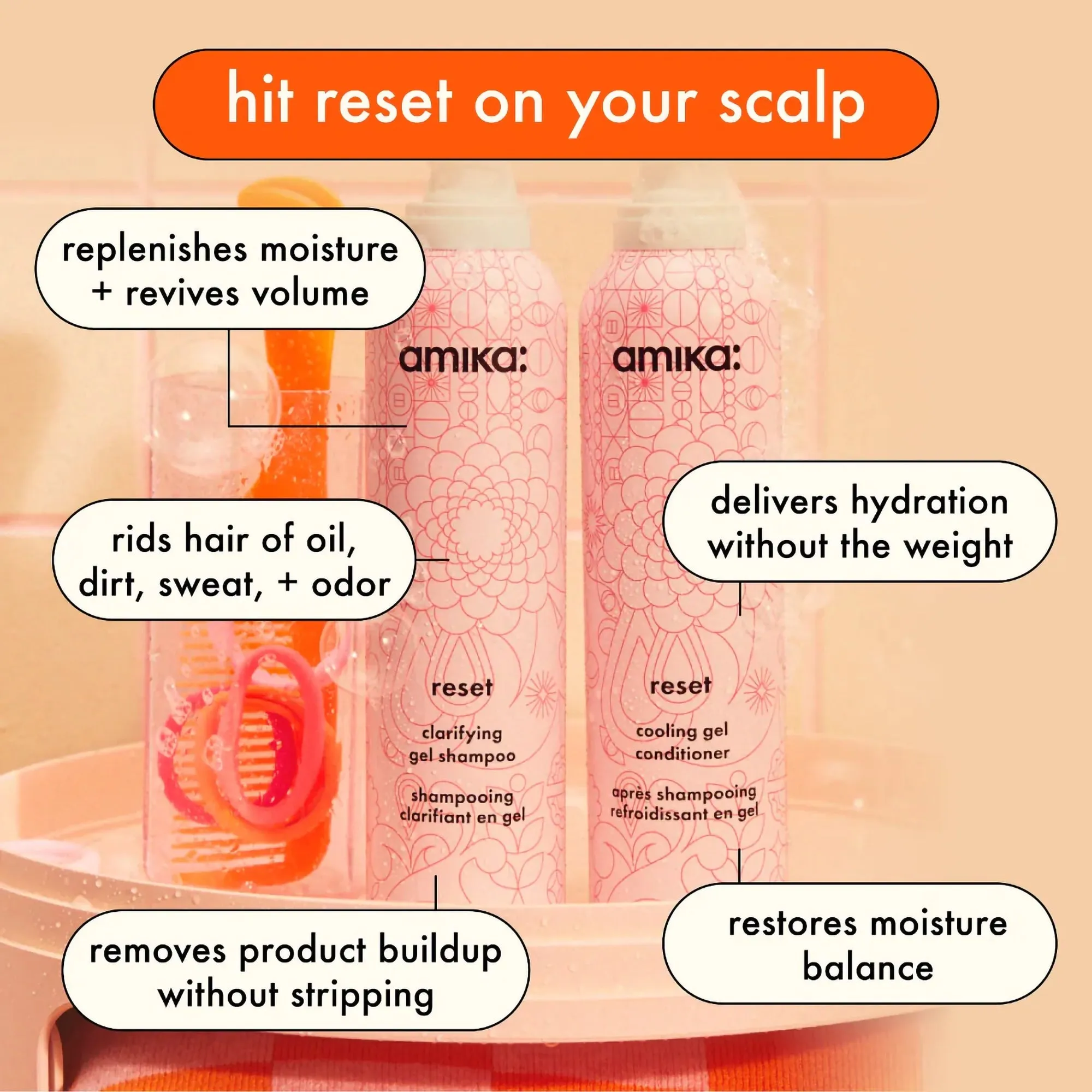 Amika Reset Cooling Gel Conditioner