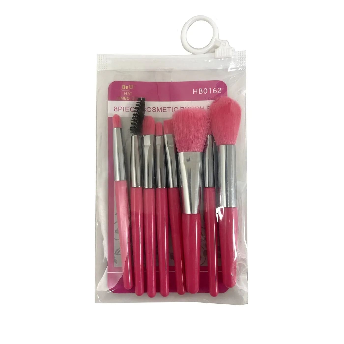 BE U | 8 Pcs Cosmetic Brush Set Assort