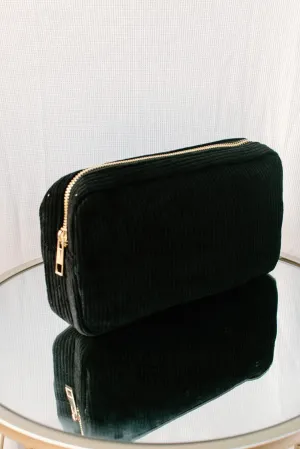 Black Makeup Bag