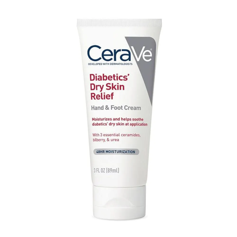 CeraVe Diabetics' Dry Skin Relief Hand & Foot Cream