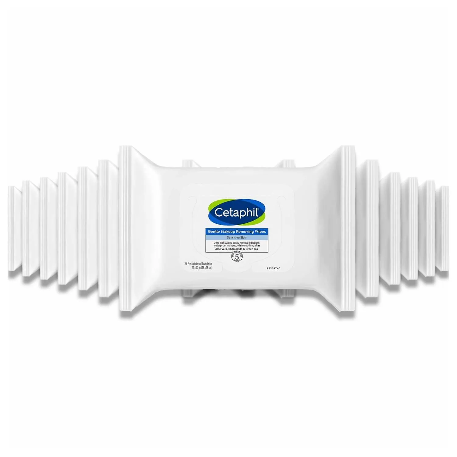 Cetaphil - Gentle Makeup Removing Wipes - 25 Ct- 12 Pack