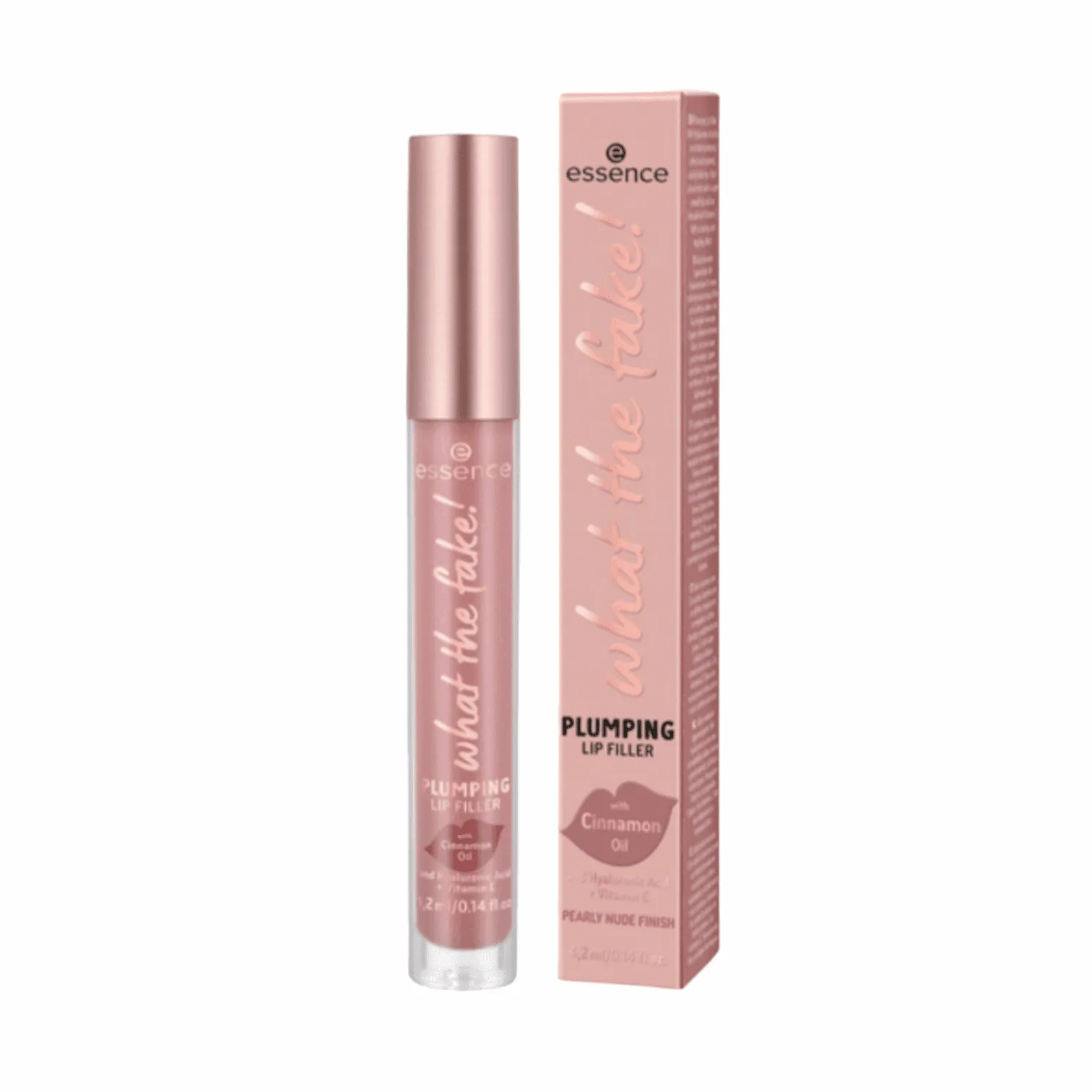 Essence Volumizing lip gloss What The Fake! - 02: oh my nude!