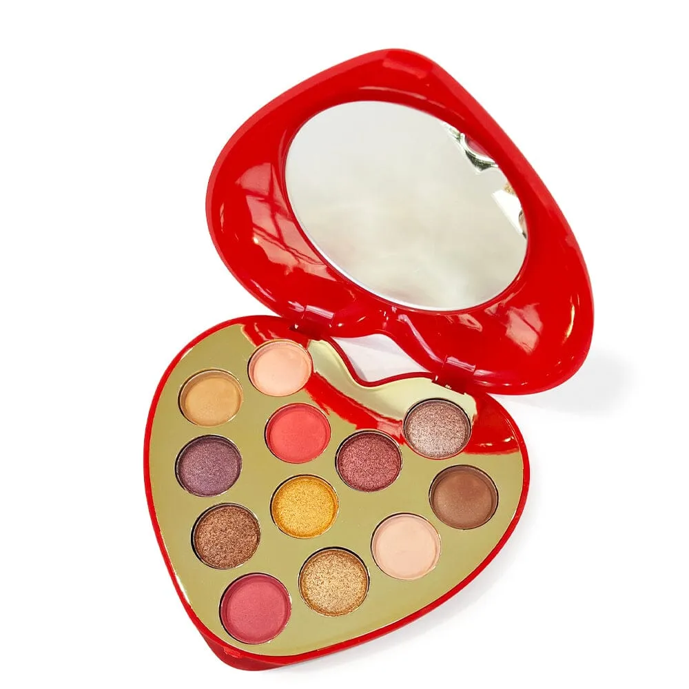 Eye Think Eye'm In Love Heart Eyeshadow Palette (12 units)