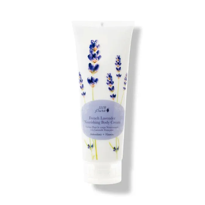 French Lavender Nourishing Body Cream - 100% Pure