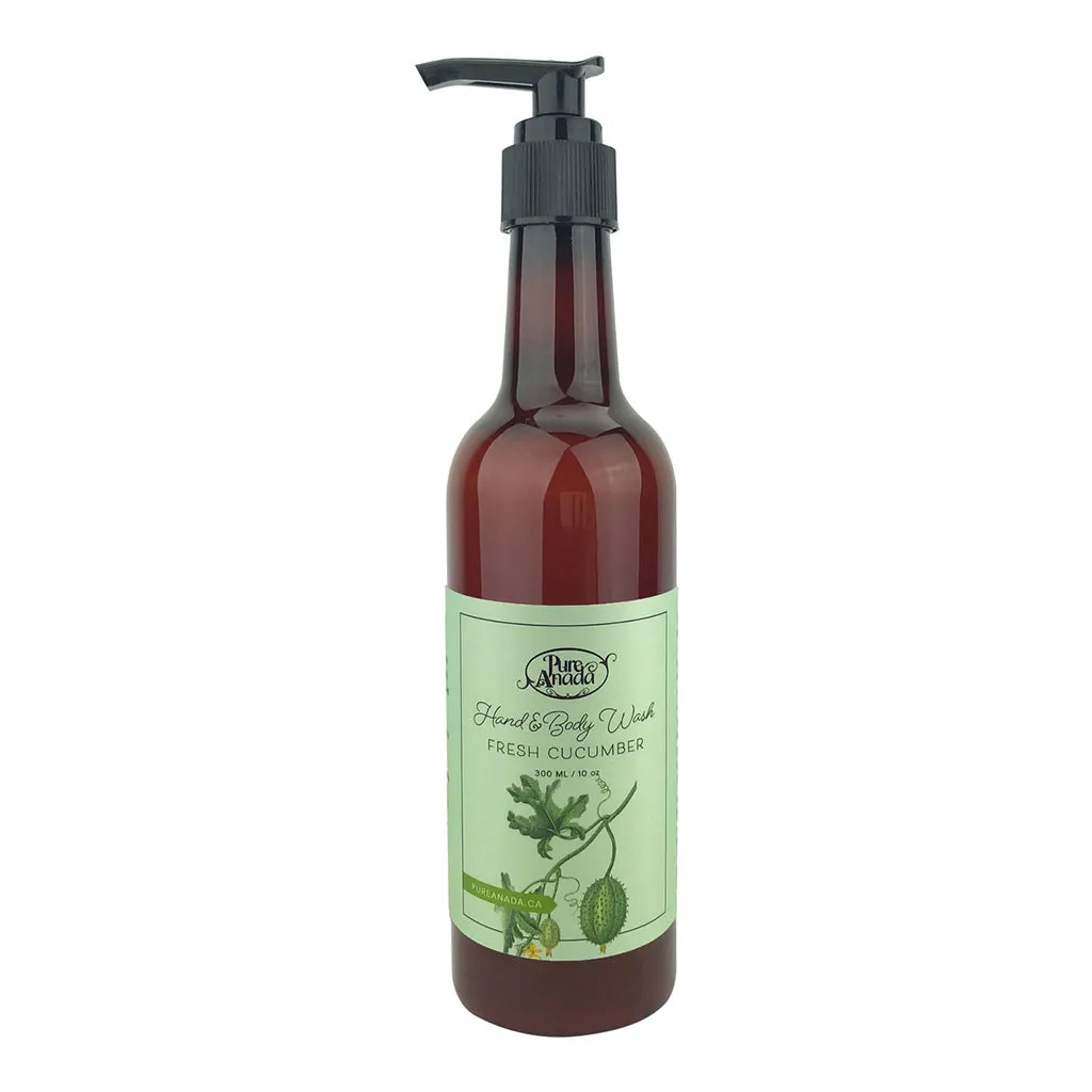 Fresh Cucumber Natural Hand & Body Wash 300ml - Pure Anada