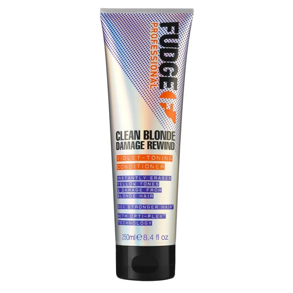 Fudge Clean Blonde Damage Rewind Violet Toning Conditioner