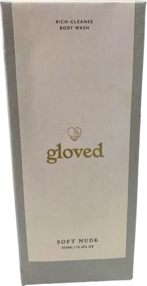 Gloved Rich-Cleanse Body Wash Soft Nude 375ml