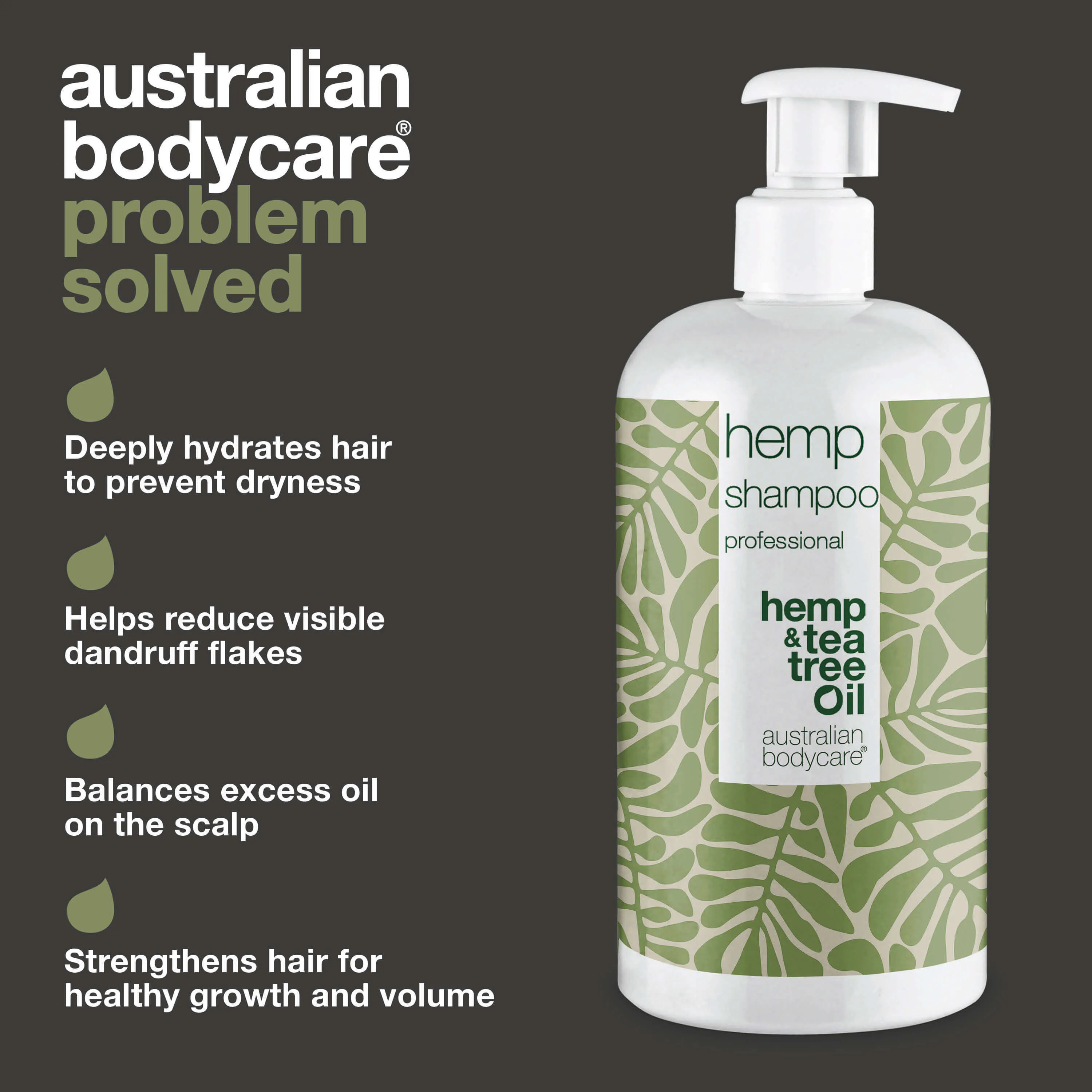 Hemp Shampoo for Dry Hair and a Balanced Scalp —  Hemp Shampoo delivers deep moisture and nourishment while helping to maintain a balanced, healthy scalp.