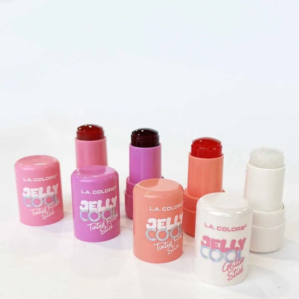 Jelly Cool Blush Tint & Glitter Stick Display Set (24 units)