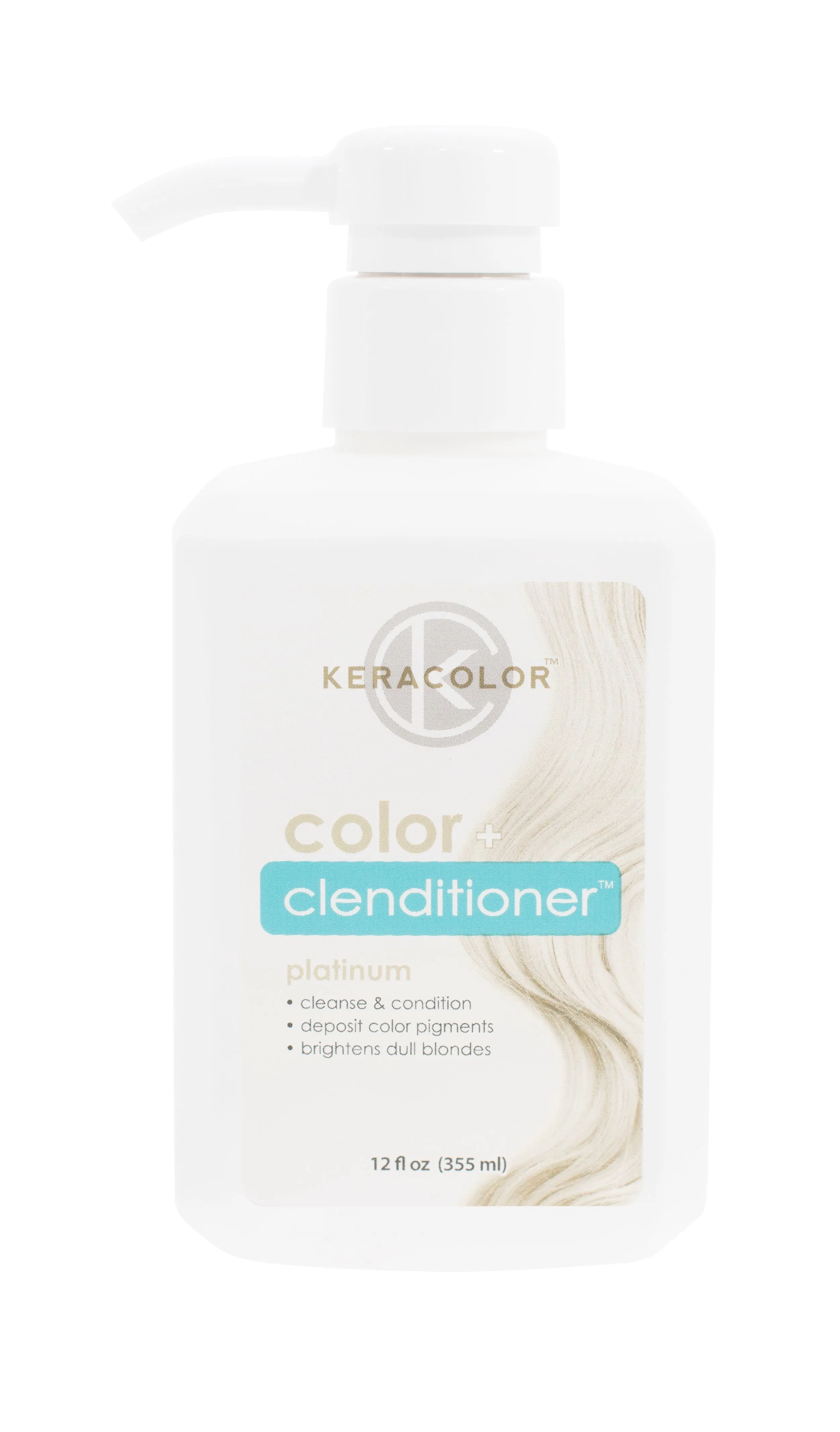 Keracolor Colour   Clenditioner Platinum  - 355ml