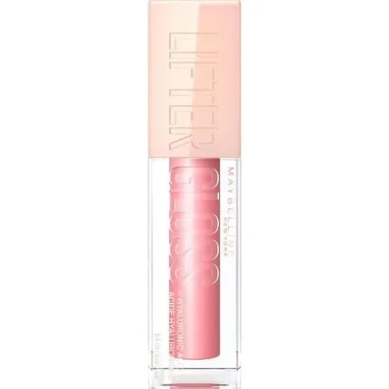 Lifter Gloss Volumizing and moisturizing lip gloss with hyaluronic acid, 5 4 ml, shade 004 Silk Silk, Maybelline New York