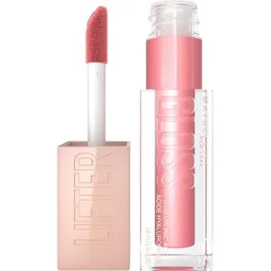 Lifter Gloss Volumizing and moisturizing lip gloss with hyaluronic acid, 5 4 ml, shade 004 Silk Silk, Maybelline New York