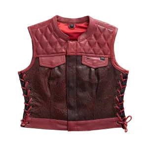 Lilith Women's Club Style Motorcycle Vest - Limited Edition