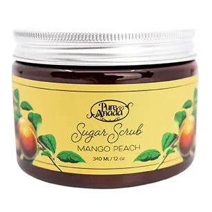 Mango Peach Sugar Scrub 340ml - Pure Anada