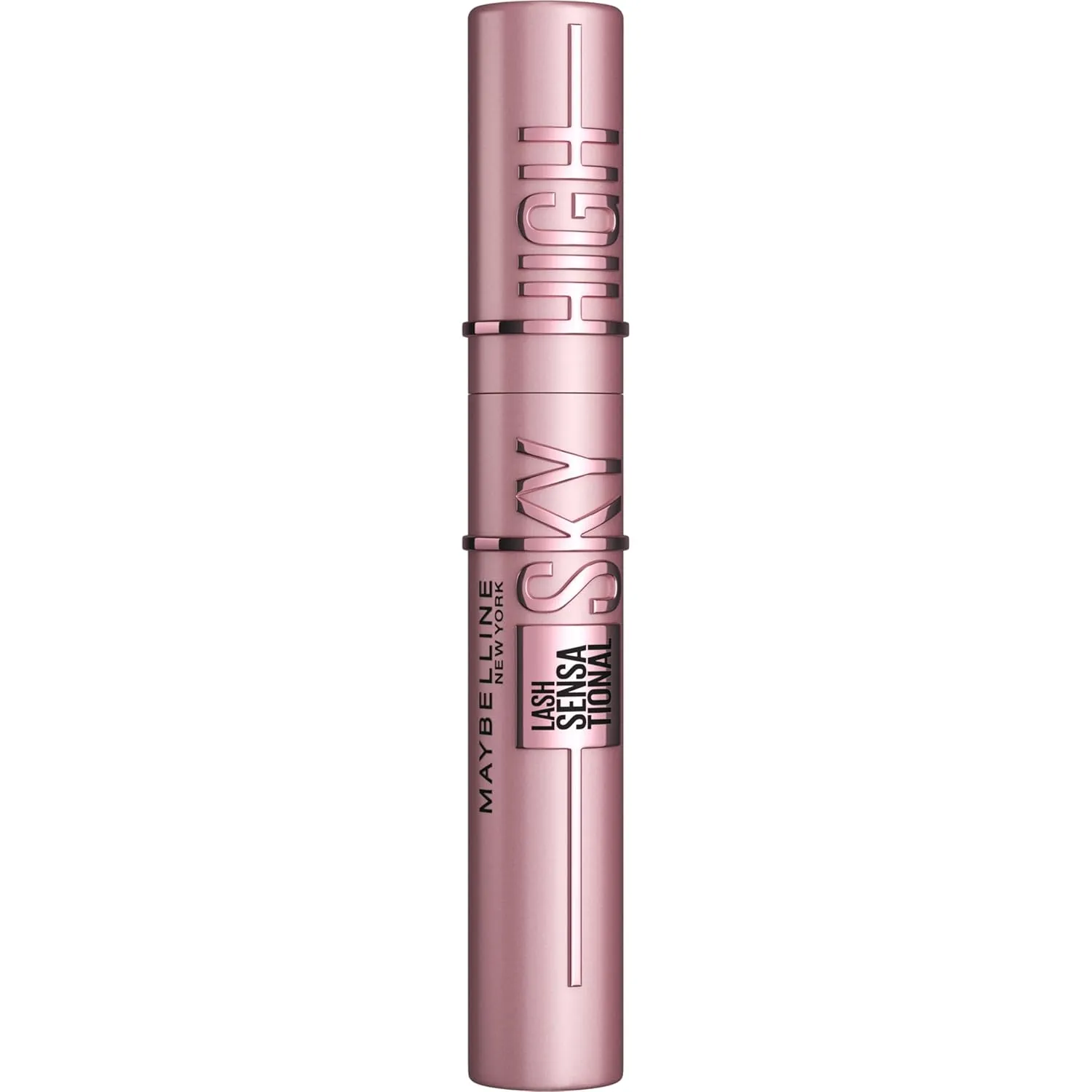 Maybelline Lash Sensational Sky High Washable Mascara Makeup, Volumizing, Lengthening, Defining, Curling, Multiplying, Buildable Formula, Blackest Black, 1 Count