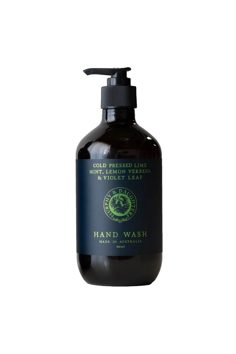 MUPRHY & DAUGHTERS HAND & BODY WASH COLD PRESSED LIME, MINT, LEMON, VERBENA & VIOLET LEAVES