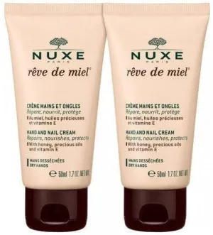 NUXE Reve De Miel Hand and nail cream 2 x 50ml