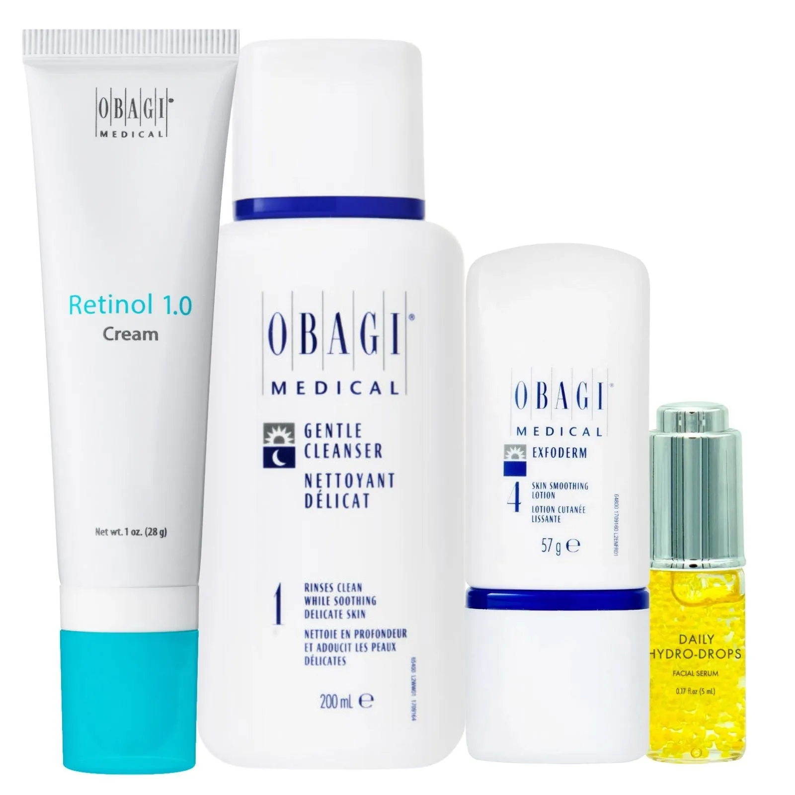 Obagi | Exfoliate & Cleanse Exclusive Deluxe Bundle Normal-Oily