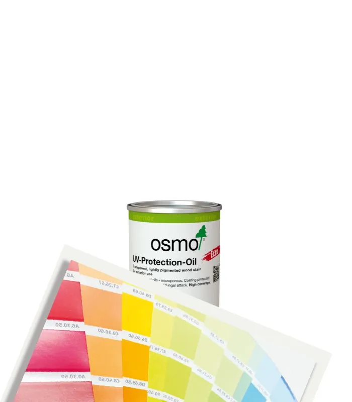 Osmo UV Protection Oil Extra Satin - Tinted Colour Match