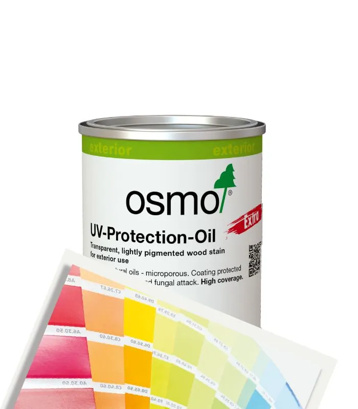 Osmo UV Protection Oil Extra Satin - Tinted Colour Match