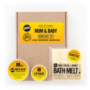 Our Tiny Bees Mini Mum & Baby Skincare Gift Set