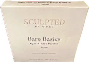 SCULPTED BY AIMEE Bare Basics Eyes & Face Palette Rose 22g