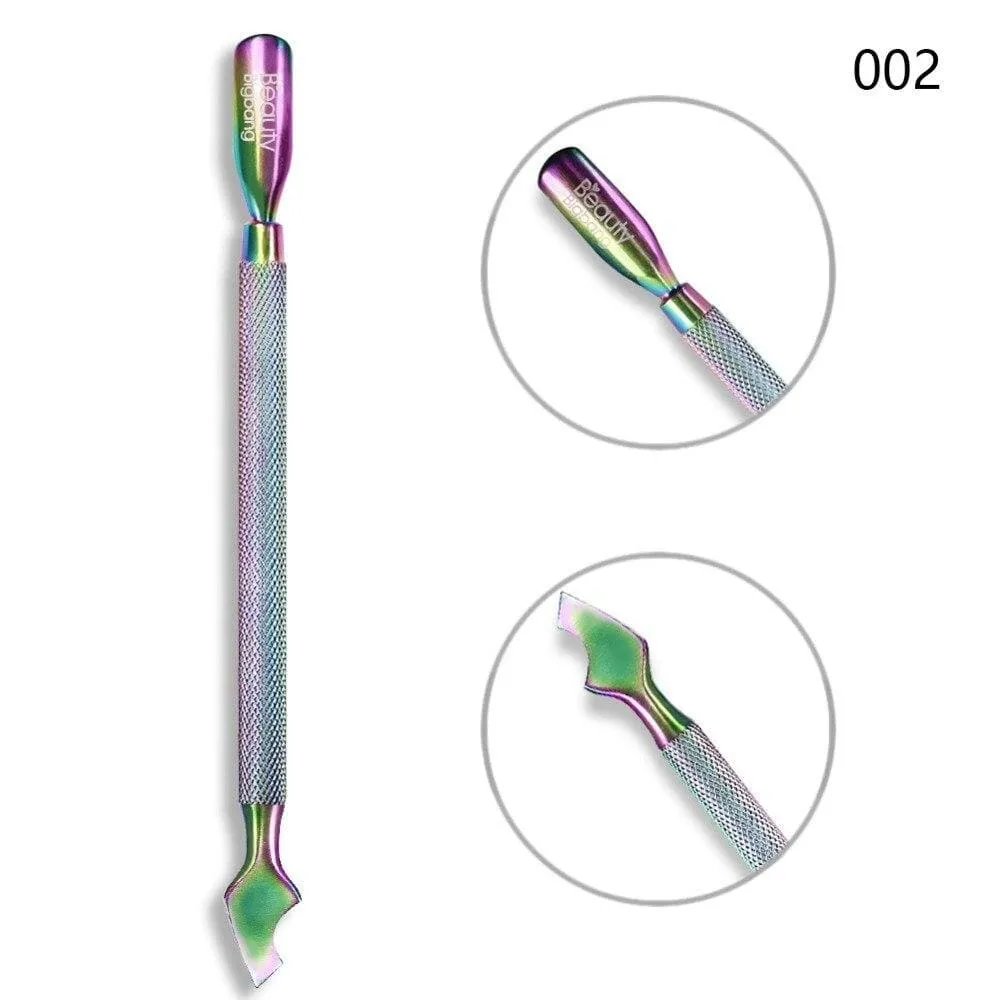 Stainless Steel Cuticle Pusher Nail Pusher Repousse Cuticule Ongles Materiel Professionnelle Corta Cuticula Tool