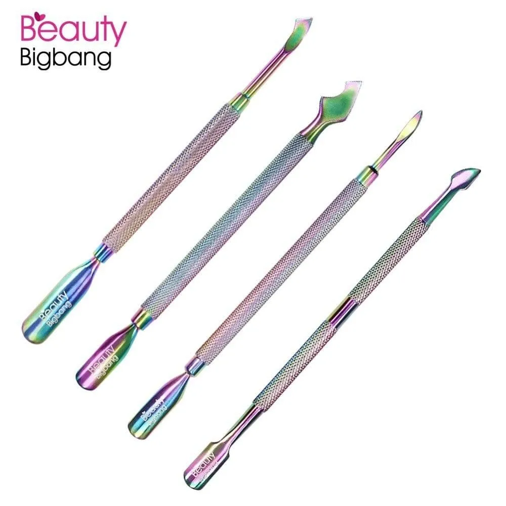 Stainless Steel Cuticle Pusher Nail Pusher Repousse Cuticule Ongles Materiel Professionnelle Corta Cuticula Tool