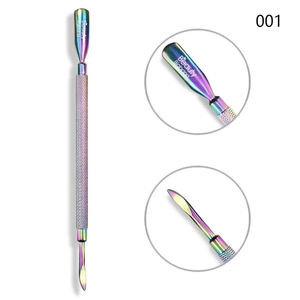 Stainless Steel Cuticle Pusher Nail Pusher Repousse Cuticule Ongles Materiel Professionnelle Corta Cuticula Tool