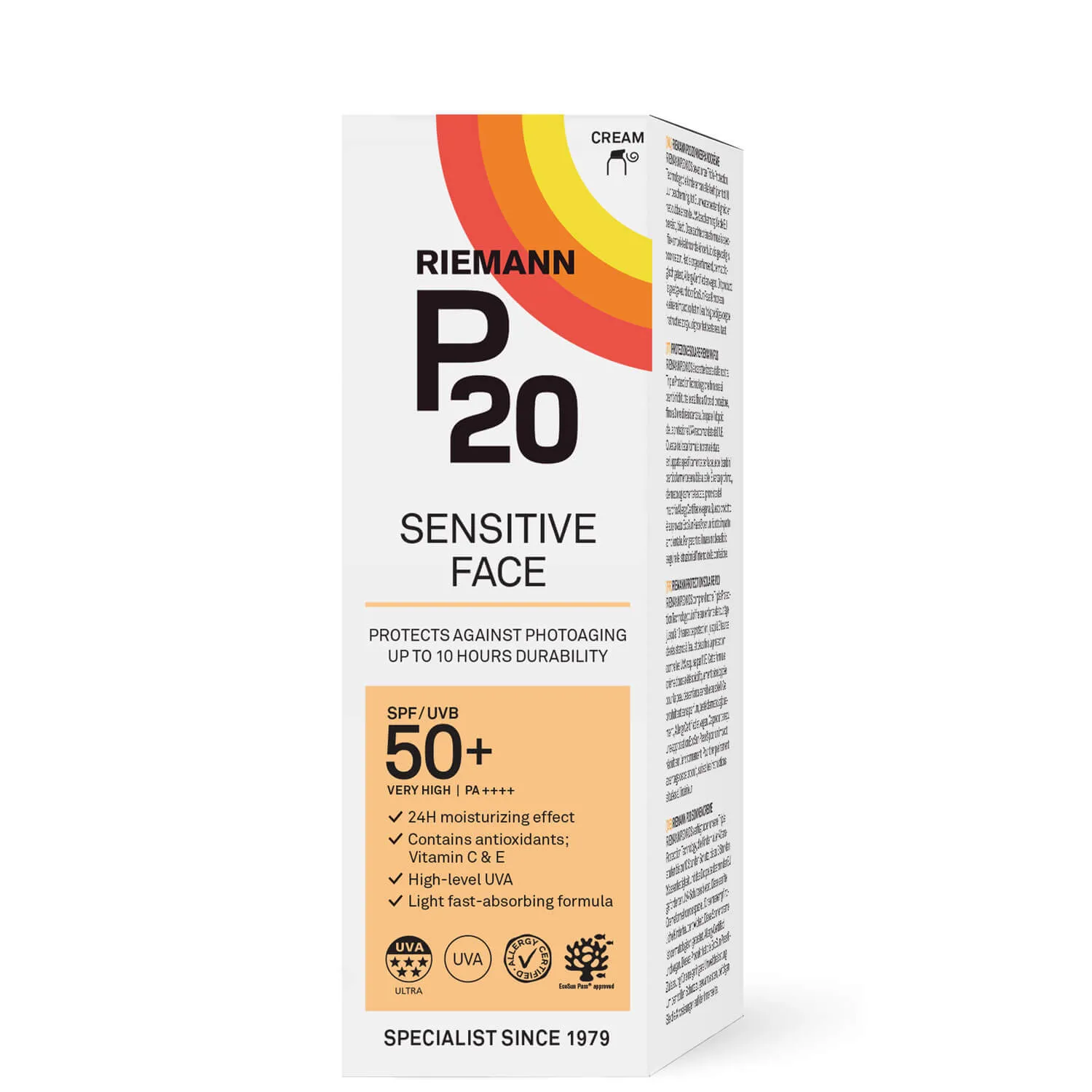 Sun Protection SPF50  Face Sensitive 50g