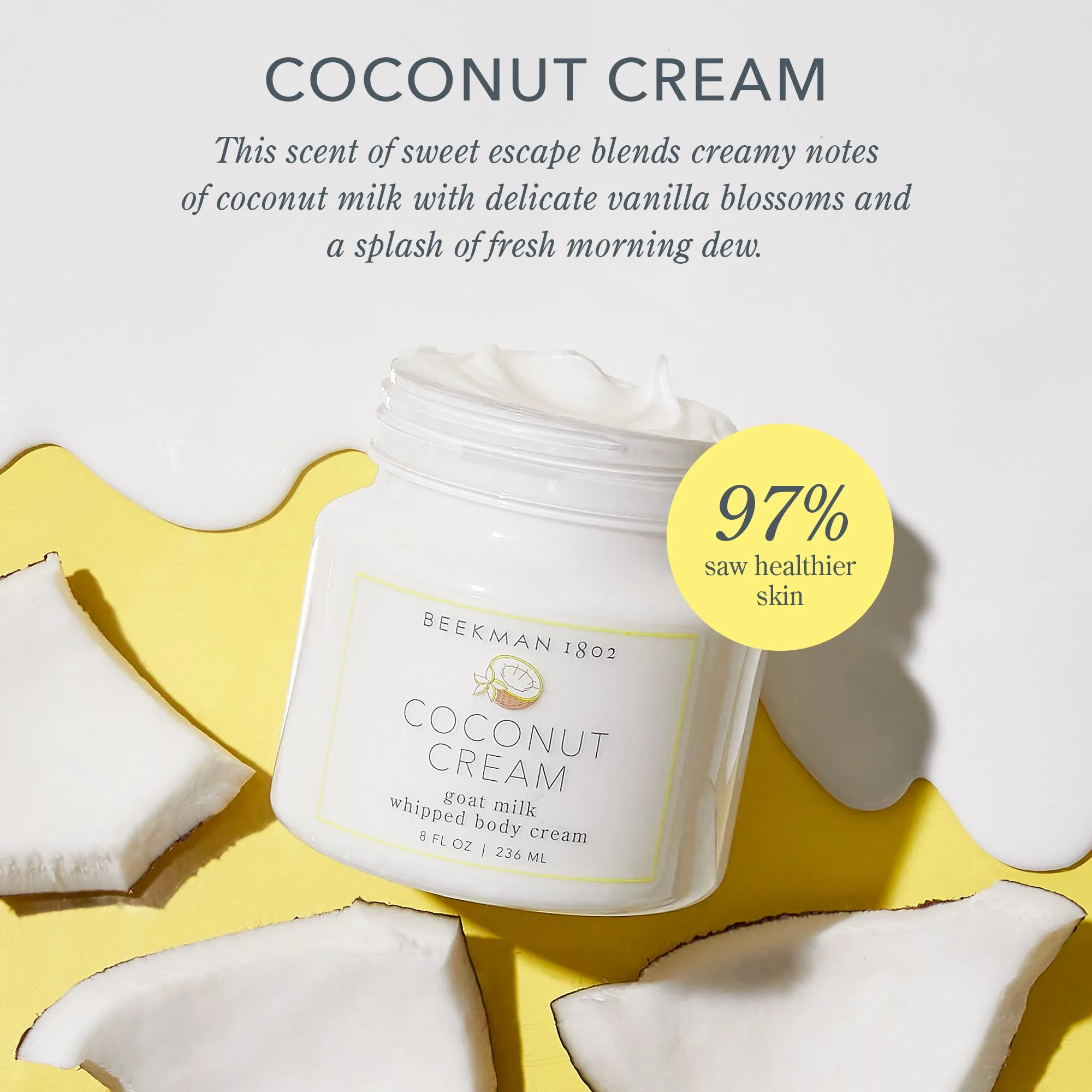 Supersized Coconut Cream Whipped Body Cream