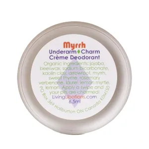 Underarm Charm Creme Deodorant - Myrrh