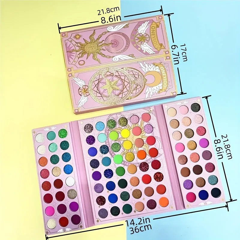 Vibrant AnimeInspired Eyeshadow Palette with 96 Pigmented Shades