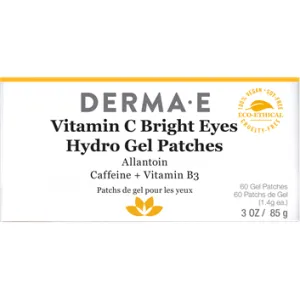 Vitamin C Bright Eye Gel Pads 3 oz by Derma E Natural Bodycare