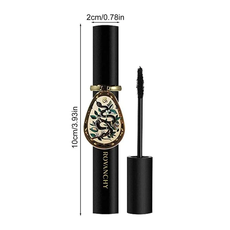 Waterproof Mascara Volumizing And Long Lasting Mascara No Smudge And Elastic Stretch Mascara Intense Length Lifting Curling Eye