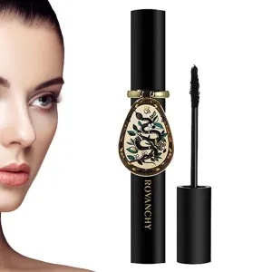 Waterproof Mascara Volumizing And Long Lasting Mascara No Smudge And Elastic Stretch Mascara Intense Length Lifting Curling Eye