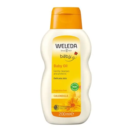 Weleda Calendula Baby Oil - Fragrance Free