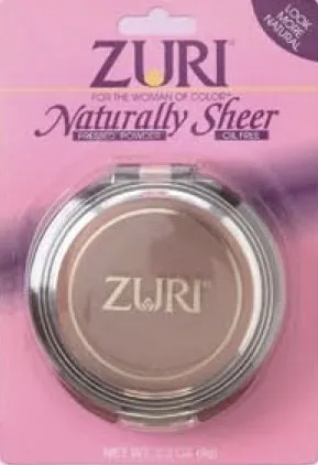 Zuri Naturally Sheer Pressed Powder - Sierra Silk